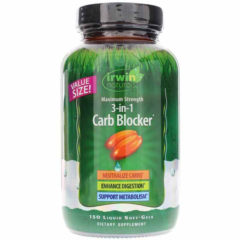 3in1 Carb Blocker, Irwin Naturals